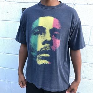 Vintage 90s Bob Marley Redemption Song t-shirt